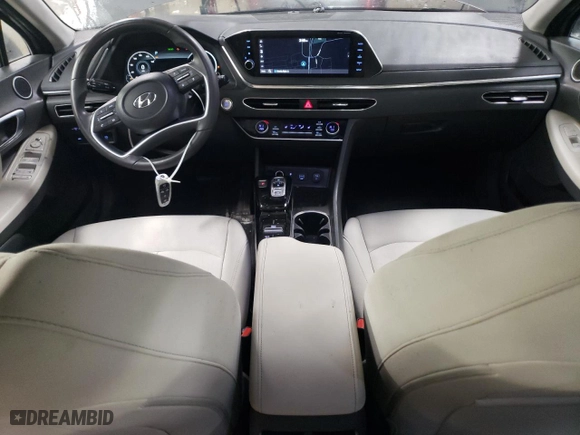 2023 Hyundai Sonata SEL with VIN KMHL14JA0PA293200, listed as a Copart auction lot 45371415 with 62,357 mi miles and Salvage Title. Bid and sale history available at carsss.com. Image 8.