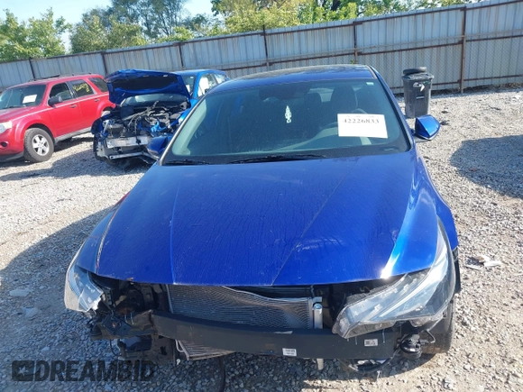 2023 Hyundai Elantra SEL with VIN KMHLM4AG3PU404106, listed as a IAAI auction lot 42226833 with 32,756 mi miles and . Bid and sale history available at DreamBid. Image 12.