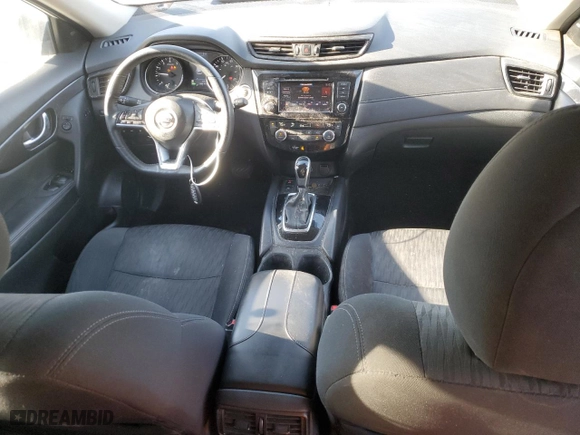 2019 Nissan Rogue SV with VIN 5N1AT2MV0KC824056, listed as a Copart auction lot 46863625 with 158,516 mi miles and Salvage Title. Bid and sale history available at carsss.com. Image 8.