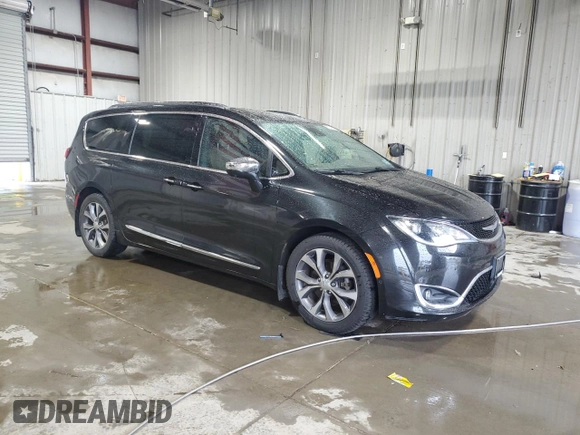 2017 Chrysler Pacifica Limited with VIN 2C4RC1GG8HR644659, listed as a Copart auction lot 60239555 with 94,311 mi miles and Salvage title. Bid and sale history available at DreamBid. Image 4.