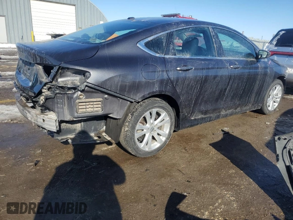 2015 Chrysler 200 Limited with VIN 1C3CCCAB1FN753008, listed as a Copart auction lot 87488274 with 128,004 mi miles and Salvage Title. Bid and sale history available at carsss.com. Image 3.