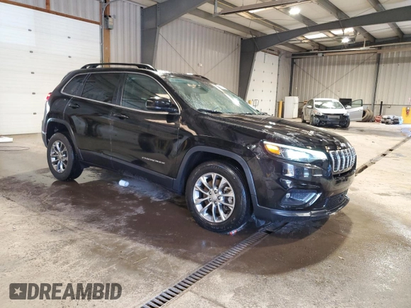 2022 Jeep Cherokee Latitude Lux with VIN 1C4PJMMX0ND500797, listed as a Copart auction lot 50117335 with 38,445 mi miles and Salvage title. Bid and sale history available at DreamBid. Image 4.