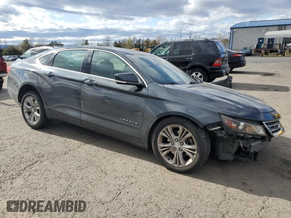 2014 Chevrolet Impala LT with VIN 2G1125S36E9191481, listed as a Copart auction lot 53455725 with 113,282 mi miles and Salvage Title. Bid and sale history available at DreamBid. Image 4.