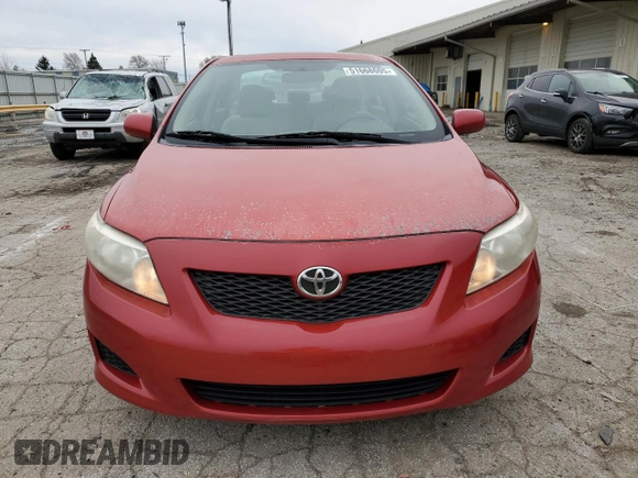 2009 Toyota Corolla with VIN 1NXBU40E29Z158681, listed as a Copart auction lot 51668605 with 237,981 mi miles and Clean Title. Bid and sale history available at carsss.com. Image 5.