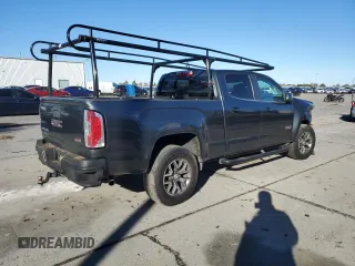 2015 GMC Canyon 2WD SLE with VIN 1GTG5BE38F1240947, listed as a Copart auction lot 82707204 with 63,049 mi miles and Salvage Title. Bid and sale history available at carsss.com. Image 3.