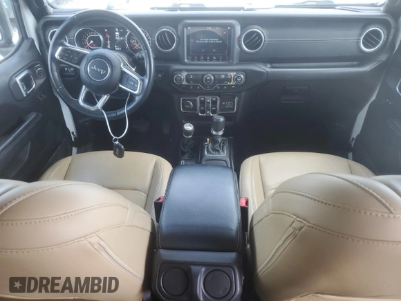 2018 Jeep Wrangler Unlimited Sahara z VIN 1C4HJXEGXJW125715, wystawiony jako Copart lot #63366945 z przebiegiem 60 632 mil mil oraz Szkoda całkowita • Salvage title. Historia ofert i sprzedaży dostępna na DreamBid. Obrazek 8.