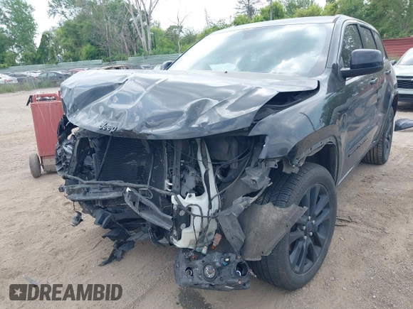 2018 Jeep Grand Cherokee Upland with VIN 1C4RJFAG8JC466195, listed as a IAAI auction lot 42413128 with 105,488 mi miles and . Bid and sale history available at DreamBid. Image 6.