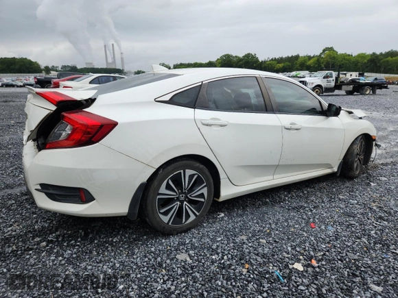 2016 Honda Civic EX-T с VIN 2HGFC1F35GH641158, выставлен на аукционе Copart как лот 59027175 с пробегом Не указан миль и Списание • Salvage title. История ставок и продаж доступна на DreamBid. Изображение 3.