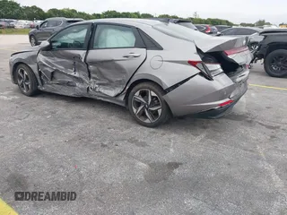 2023 Hyundai Elantra SEL with VIN KMHLS4AG5PU551582, listed as a IAAI auction lot 41286733 with 73,109 mi miles and . Bid and sale history available at DreamBid. Image 6.