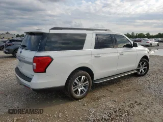 2023 Ford Expedition Max XLT with VIN 1FMJK1J80PEA10061, listed as a Copart auction lot 56744435 with 24,979 mi miles and Salvage title. Bid and sale history available at DreamBid. Image 3.