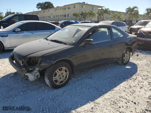 2002 Honda Civic LX with VIN 1HGEM215X2L014359, listed as a Copart auction lot 87721895 with 212,358 mi miles and Salvage Title. Bid and sale history available at carsss.com. Image 1.