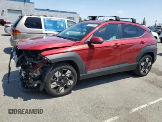 2024 Hyundai Kona SEL с VIN KM8HB3AB3RU118043, выставлен на аукционе Copart как лот 54537615 с пробегом 9 544 миль миль и Списание • Salvage title. История ставок и продаж доступна на DreamBid. Изображение 1.