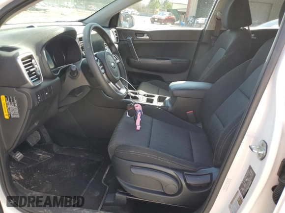 2022 Kia Sportage LX with VIN KNDPMCAC1N7022956, listed as a Copart auction lot 50293135 with 42,522 mi miles and Salvage Title. Bid and sale history available at carsss.com. Image 7.