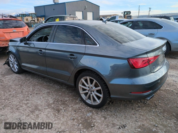 2015 Audi A3 Premium with VIN WAUAJGFF2F1032504, listed as a Copart auction lot 88270145 with 101,018 mi miles and Salvage title. Bid and sale history available at DreamBid. Image 2.