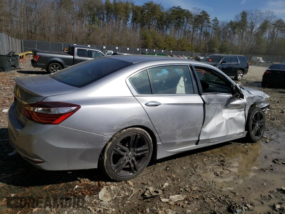 2016 Honda Accord Sport с VIN 1HGCR2F57GA179094, выставлен на аукционе Copart как лот 46917835 с пробегом Не указан миль и Списание • Salvage title. История ставок и продаж доступна на DreamBid. Изображение 3.