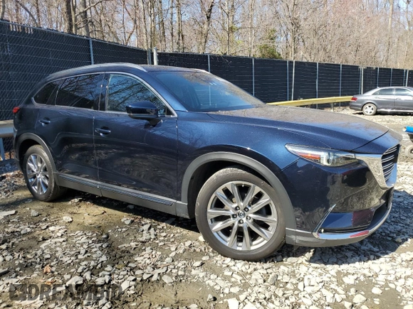 2019 Mazda CX-9 Grand Touring with VIN JM3TCBDYXK0302289, listed as a Copart auction lot 49523405 with 60,786 mi miles and Salvage Title. Bid and sale history available at carsss.com. Image 4.