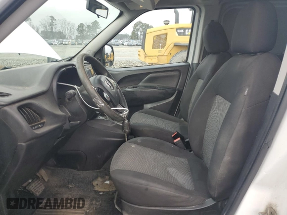 2015 Ram ProMaster City Cargo Tradesman with VIN ZFBERFAT4F6972216, listed as a Copart auction lot 43051645 with 115,567 mi miles and Clean Title. Bid and sale history available at carsss.com. Image 7.