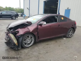 2007 Scion tC Spec with VIN JTKDE177X70146002, listed as a Copart auction lot 48511555 with 0 mi miles and Salvage Title. Bid and sale history available at carsss.com. Image 1.