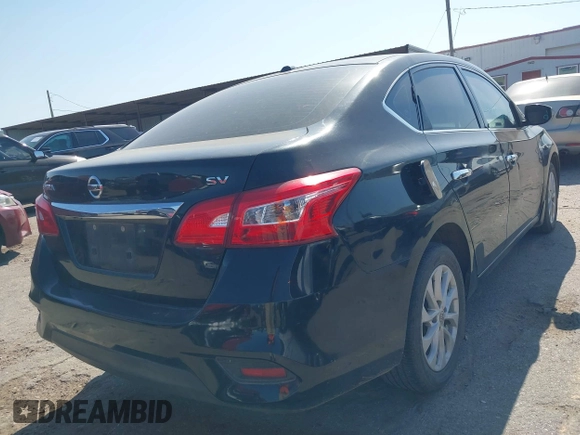 2018 Nissan Sentra S with VIN 3N1AB7AP2JY303195, listed as a IAAI auction lot 41992846 with 188,266 mi miles and . Bid and sale history available at DreamBid. Image 4.