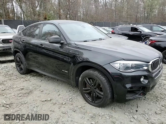 2016 BMW X6 xDrive50i with VIN 5UXKU6C55G0R33747, listed as a Copart auction lot 79706094 with 116,102 mi miles and Salvage Title. Bid and sale history available at carsss.com. Image 12.