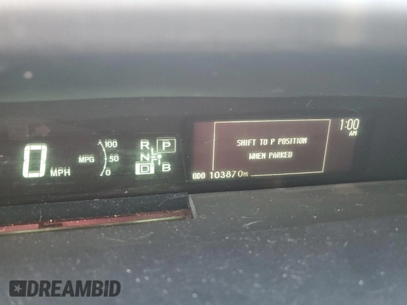 2015 Toyota Prius Four with VIN JTDKN3DU2F0424152, listed as a Copart auction lot 44228515 with 103,870 mi miles and Salvage Title. Bid and sale history available at carsss.com. Image 9.
