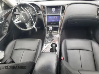 2018 Infiniti Q50 Luxe with VIN JN1EV7AP3JM357617, listed as a Copart auction lot 54531715 with 103,373 mi miles and Salvage title. Bid and sale history available at DreamBid. Image 8.