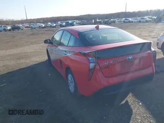 2018 Toyota Prius Two with VIN JTDKBRFUXJ3592766, listed as a IAAI auction lot 41753682 with 125,662 mi miles. Bid and sale history available at carsss.com. Image 3.