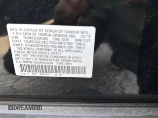 2010 Acura ZDX Advance Pkg with VIN 2HNYB1H61AH501692, listed as a Copart auction lot 50092215 with 117,002 mi miles and Clean Title. Bid and sale history available at carsss.com. Image 10.