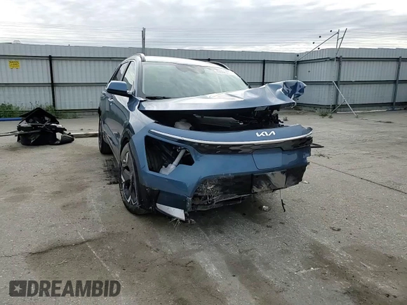 2024 Kia Niro Wind with VIN KNDCR3L19R5081041, listed as a Copart auction lot 49882385 with 7,803 mi miles and Salvage Title. Bid and sale history available at DreamBid. Image 11.