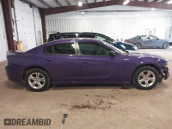 2023 Dodge Charger SXT with VIN 2C3CDXBG1PH571785, listed as a IAAI auction lot 41991323 with 46,563 mi miles. Bid and sale history available at carsss.com. Image 13.