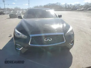 2021 Infiniti Q50 Luxe z VIN JN1EV7BR4MM752541, wystawiony jako Copart lot #47064425 z przebiegiem 64 130 mil mil oraz Szkoda całkowita • Salvage title. Historia ofert i sprzedaży dostępna na DreamBid. Obrazek 5.