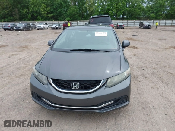 2013 Honda Civic EX with VIN 2HGFB2F8XDH502546, listed as a IAAI auction lot 42220799 with 252,887 mi miles and . Bid and sale history available at DreamBid. Image 12.