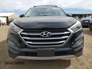 2017 Hyundai Tucson Sport with VIN KM8J3CA20HU506943, listed as a Copart auction lot 48129735 with 77,310 mi miles and Salvage Title. Bid and sale history available at DreamBid. Image 5.