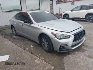 2014 Infiniti Q50 Sport with VIN JN1BV7AR7EM693992, listed as a IAAI auction lot 42048207 with 115,280 mi miles and . Bid and sale history available at DreamBid. Image 1.