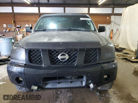 2006 Nissan Titan SE with VIN 1N6BA06A96N567659, listed as a Copart auction lot 61928495 with 190,594 mi miles and Salvage title. Bid and sale history available at DreamBid. Image 5.