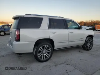 2019 GMC Yukon Denali with VIN 1GKS2CKJ9KR119887, listed as a Copart auction lot 83589544 with 86,754 mi miles and Salvage Title. Bid and sale history available at carsss.com. Image 3.
