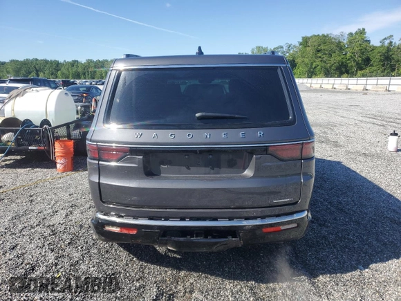 2024 Jeep Wagoneer Series II with VIN 1C4SJUBPXRS105007, listed as a Copart auction lot 55486705 with 36,344 mi miles and Salvage title. Bid and sale history available at DreamBid. Image 6.