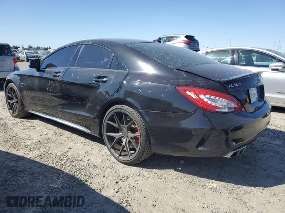 2015 Mercedes-Benz CLS-Class CLS 63 AMG S-Model with VIN WDDLJ7GB3FA148968, listed as a Copart auction lot 48014053 with 98,308 mi miles. Bid and sale history available at carsss.com. Image 2.