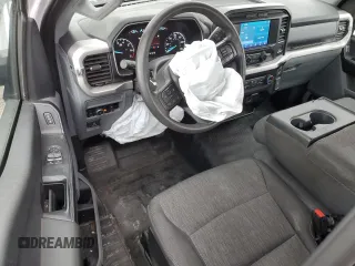 2021 Ford F-150 XL with VIN 1FTMF1EP8MKE68354, listed as a Copart auction lot 84733944 with 97,313 mi miles and Salvage title. Bid and sale history available at DreamBid. Image 8.