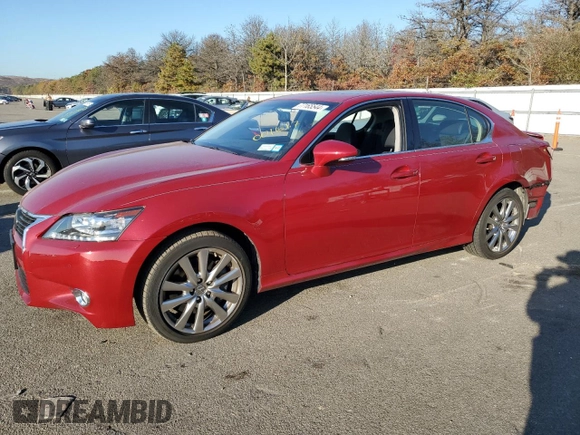 2015 Lexus GS 350 with VIN JTHCE1BL4FA001617, listed as a Copart auction lot 77165544 with 20,448 mi miles and Salvage Title. Bid and sale history available at carsss.com. Image 1.