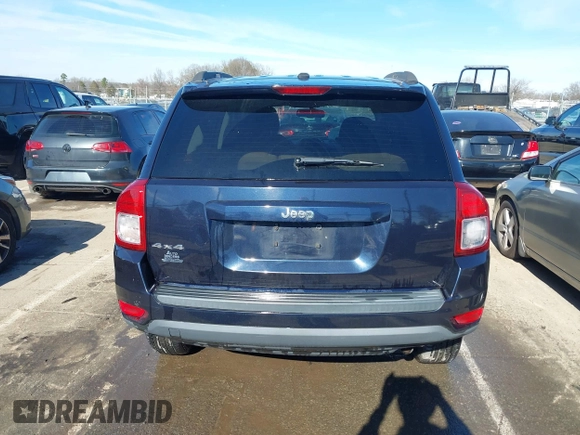 2011 Jeep Compass with VIN 1J4NF1FB6BD180447, listed as a IAAI auction lot 41575014 with 130,694 mi miles. Bid and sale history available at carsss.com. Image 16.