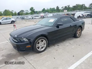 2013 Ford Mustang V6 with VIN 1ZVBP8EM9D5239373, listed as a IAAI auction lot 42373631 with 110,821 mi miles and . Bid and sale history available at DreamBid. Image 2.