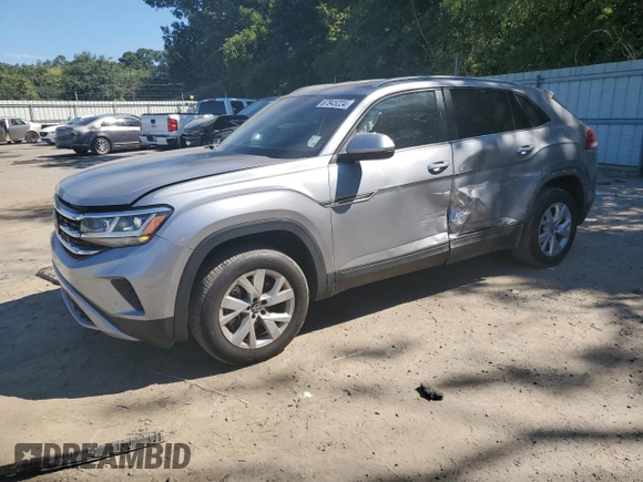 2021 Volkswagen Atlas S with VIN 1V2GC2CAXMC234056, listed as a Copart auction lot 67845224 with 75,937 mi miles and Salvage title. Bid and sale history available at DreamBid. Image 1.