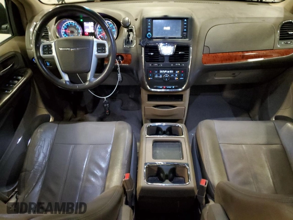 2014 Chrysler Town & Country Touring with VIN 2C4RC1BG1ER158083, listed as a Copart auction lot 52201225 with 188,430 mi miles and Salvage Title. Bid and sale history available at carsss.com. Image 8.