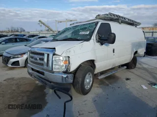 2012 Ford Econoline Cargo Super Duty Commercial z VIN 1FTSS3EL4CDB08755, wystawiony jako Copart lot #84272844 z przebiegiem Nie podano mil oraz Szkoda całkowita • Salvage title. Historia ofert i sprzedaży dostępna na DreamBid. Obrazek 1.