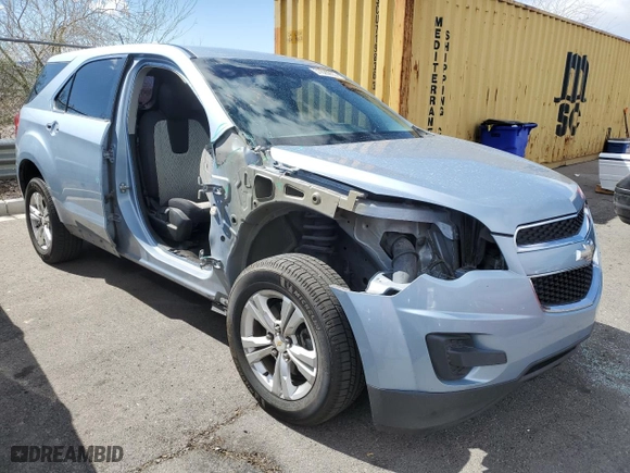2015 Chevrolet Equinox LS with VIN 2GNALAEK1F6250544, listed as a Copart auction lot 51629995 with 89,866 mi miles and Salvage Title. Bid and sale history available at carsss.com. Image 4.