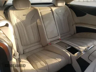 2015 Mercedes-Benz S-Class S 63 AMG with VIN WDDXJ7JB6FA007435, listed as a Copart auction lot 43662235 with 51,362 mi miles and Salvage Title. Bid and sale history available at carsss.com. Image 10.