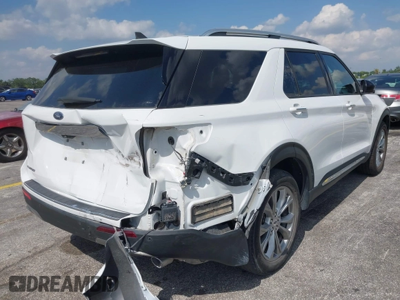 2023 Ford Explorer Limited with VIN 1FMSK7FH2PGB17892, listed as a IAAI auction lot 42059353 with 40,526 mi miles. Bid and sale history available at carsss.com. Image 6.