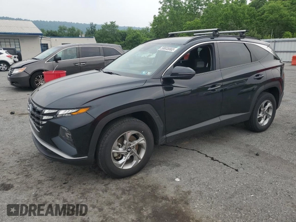 2022 Hyundai Tucson SEL z VIN 5NMJBCAE2NH037066, wystawiony jako Copart lot #59935565 z przebiegiem 54 998 mil mil oraz Szkoda całkowita • Salvage title. Historia ofert i sprzedaży dostępna na DreamBid. Obrazek 1.