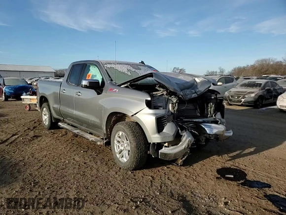 2023 Chevrolet Silverado 1500 LT with VIN 1GCRDDED6PZ209828, listed as a Copart auction lot 82748454 with 0 mi miles and Salvage Title. Bid and sale history available at carsss.com. Image 10.